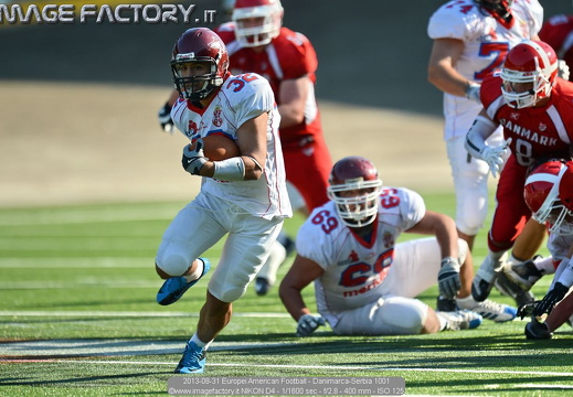 2013-08-31 Europei American Football - Danimarca-Serbia